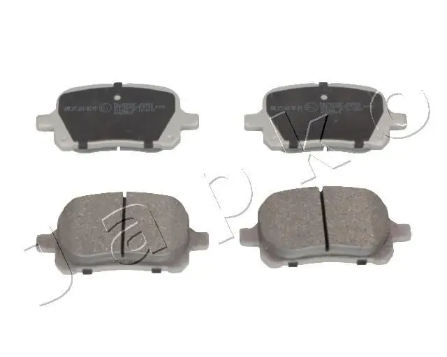 Handler.Part Brake pad set, disc brake JAPKO 502008 1