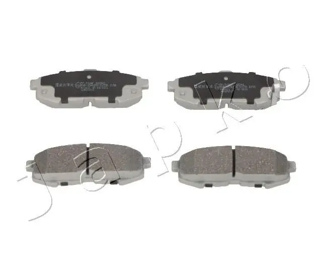 Handler.Part Brake pad set, disc brake JAPKO 51316 1