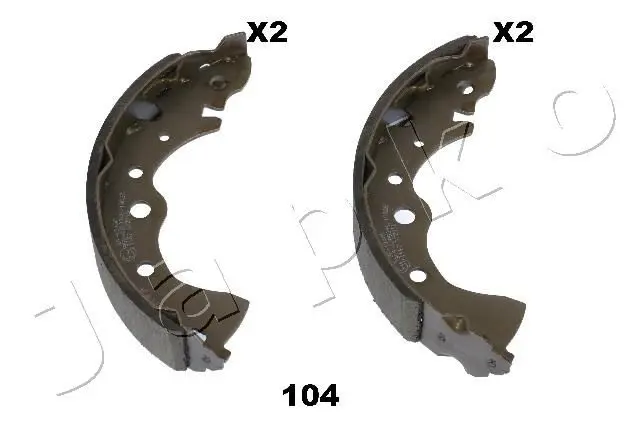 Handler.Part Brake shoe set JAPKO 55104 1