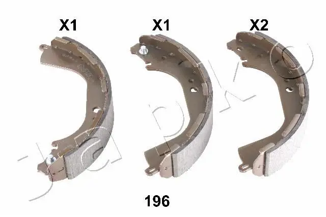 Handler.Part Brake shoe set JAPKO 55196 1