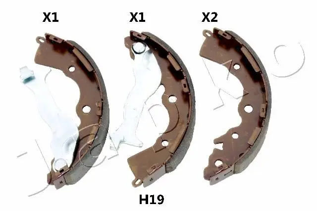 Handler.Part Brake shoe set JAPKO 55H19 1