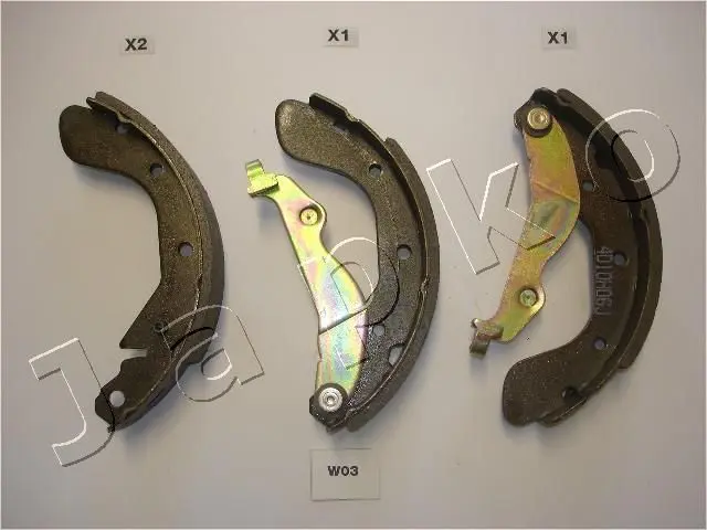 Handler.Part Brake shoe set JAPKO 55W03 1