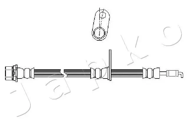 Handler.Part Holding bracket, brake hose JAPKO 692041 2