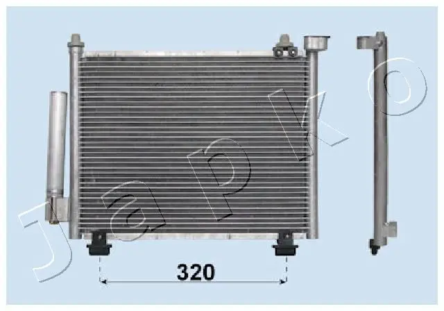 Handler.Part Condenser, air conditioning JAPKO CND072036 1