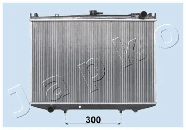 Handler.Part Radiator, engine cooling JAPKO RDA213045 1