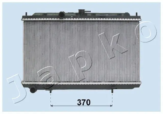 Handler.Part Radiator, engine cooling JAPKO RDA213053 1