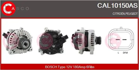 Handler.Part Alternator CASCO CAL10150AS 1