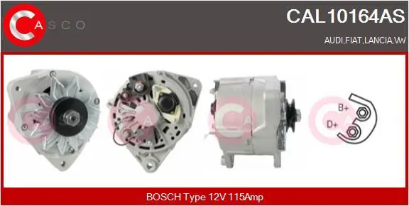 Handler.Part Alternator CASCO CAL10164AS 1