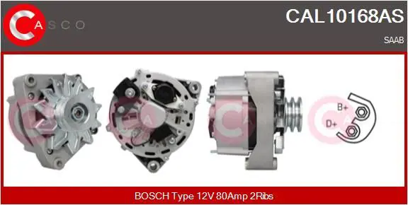 Handler.Part Alternator CASCO CAL10168AS 1