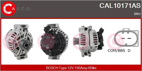 Handler.Part Alternator CASCO CAL10171AS 1