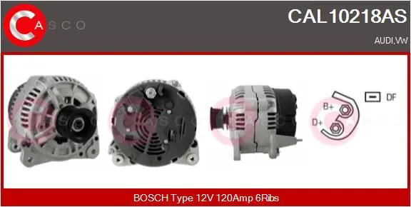 Handler.Part Alternator CASCO CAL10218AS 1