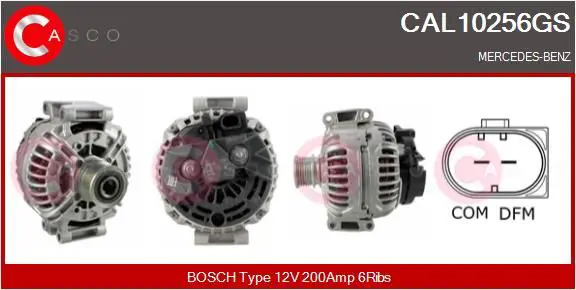 Handler.Part Alternator CASCO CAL10256GS 1