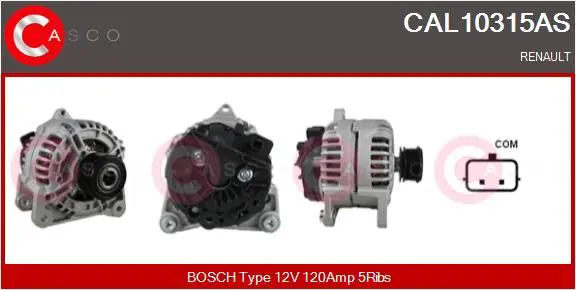 Handler.Part Alternator CASCO CAL10315AS 1