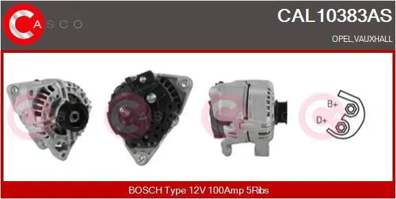 Handler.Part Alternator CASCO CAL10383AS 1