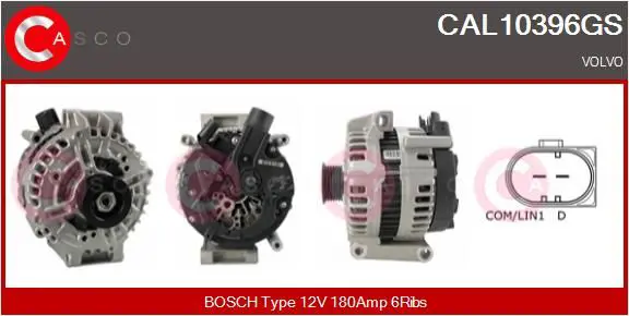 Handler.Part Alternator CASCO CAL10396GS 1