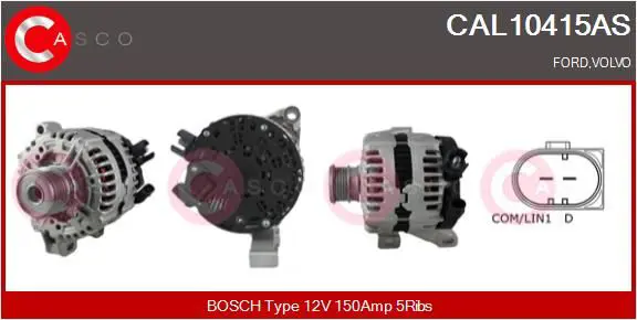 Handler.Part Alternator CASCO CAL10415AS 1