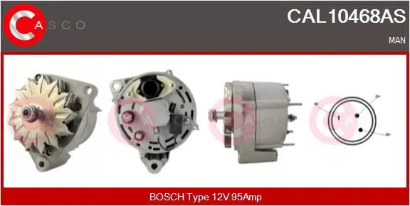 Handler.Part Alternator CASCO CAL10468AS 1