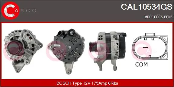 Handler.Part Alternator CASCO CAL10534GS 1