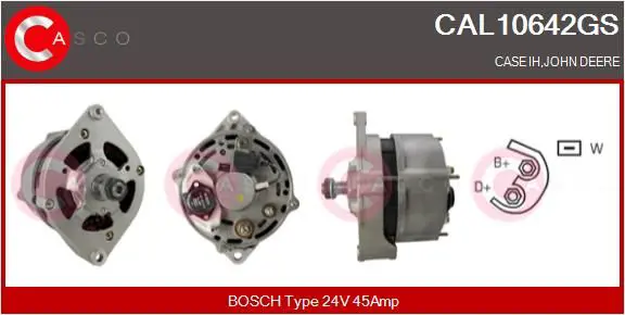 Handler.Part Alternator CASCO CAL10642GS 1