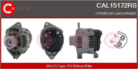 Handler.Part Alternator CASCO CAL15172RS 1