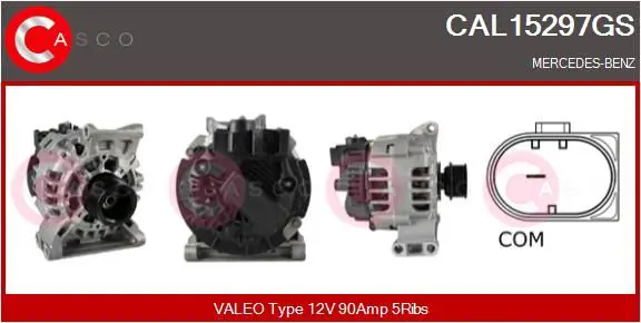 Handler.Part Alternator CASCO CAL15297GS 1