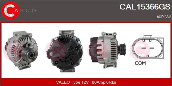 Handler.Part Alternator CASCO CAL15366GS 1