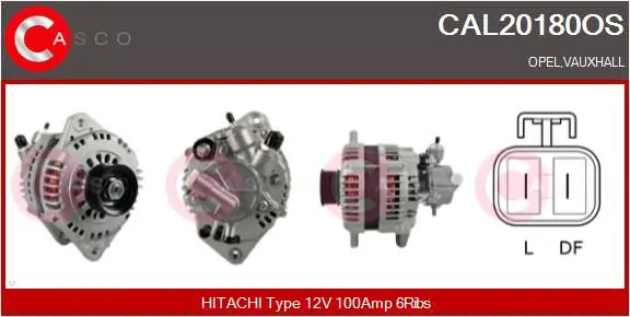 Handler.Part Alternator CASCO CAL20180OS 1