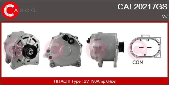 Handler.Part Alternator CASCO CAL20217GS 1