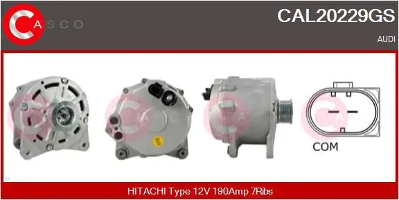 Handler.Part Alternator CASCO CAL20229GS 1