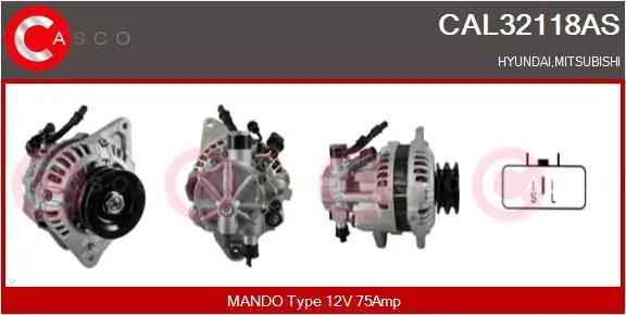 Handler.Part Alternator CASCO CAL32118AS 1