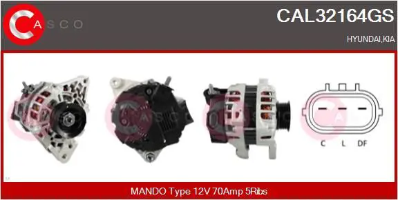 Handler.Part Alternator CASCO CAL32164GS 1