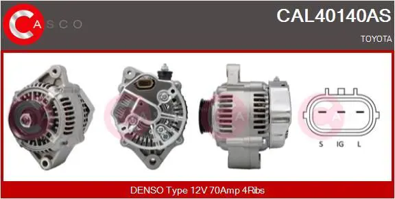 Handler.Part Alternator CASCO CAL40140AS 1