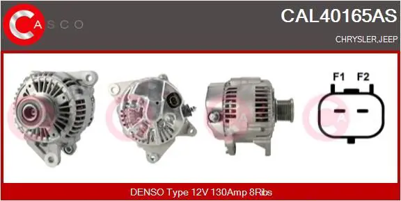 Handler.Part Alternator CASCO CAL40165AS 1