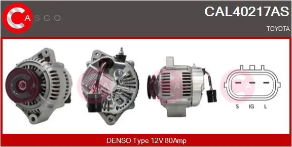 Handler.Part Alternator CASCO CAL40217AS 1