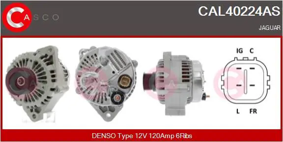 Handler.Part Alternator CASCO CAL40224AS 1