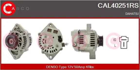 Handler.Part Alternator CASCO CAL40251RS 1