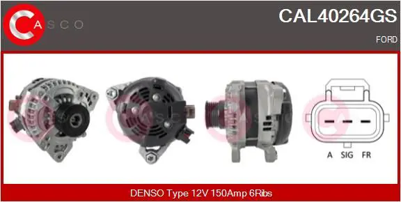 Handler.Part Alternator CASCO CAL40264GS 1