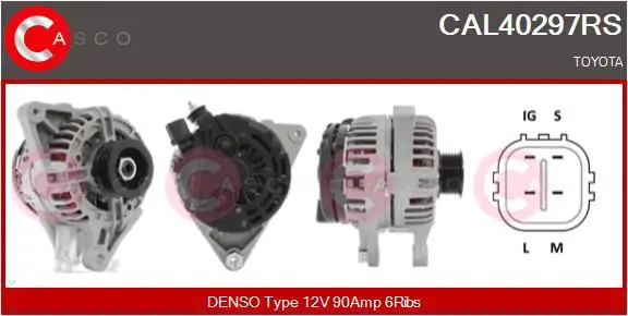 Handler.Part Alternator CASCO CAL40297RS 1