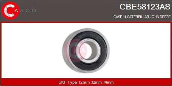 Handler.Part Bearing CASCO CBE58123AS 1