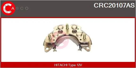 Handler.Part Rectifier, alternator CASCO CRC20107AS 1