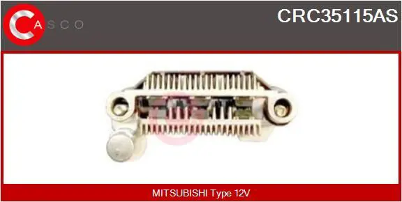 Handler.Part Rectifier, alternator CASCO CRC35115AS 1