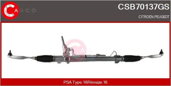 Handler.Part Steering gear CASCO CSB70137GS 1