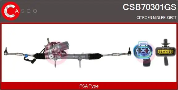 Handler.Part Steering gear CASCO CSB70301GS 1