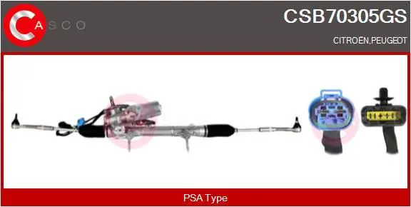 Handler.Part Steering gear CASCO CSB70305GS 1