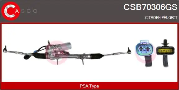 Handler.Part Steering gear CASCO CSB70306GS 1