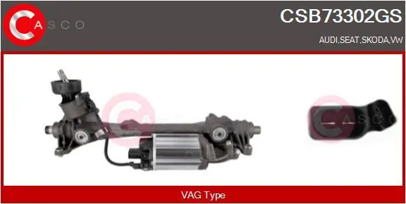 Handler.Part Steering gear CASCO CSB73302GS 1