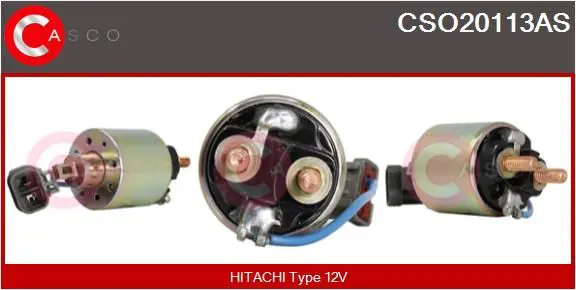 Handler.Part Solenoid switch, starter CASCO CSO20113AS 1