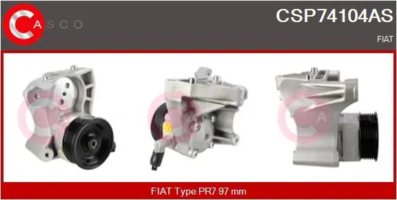 Handler.Part Hydraulic pump, steering system CASCO CSP74104AS 1