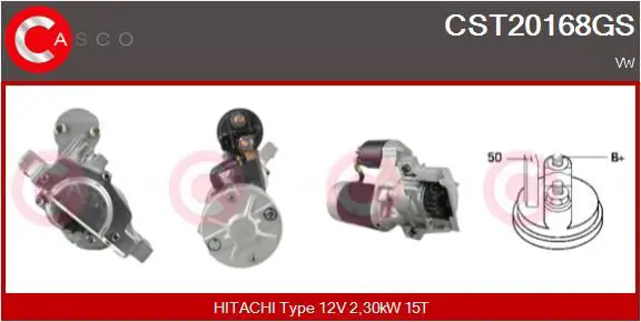 Handler.Part Starter CASCO CST20168GS 1