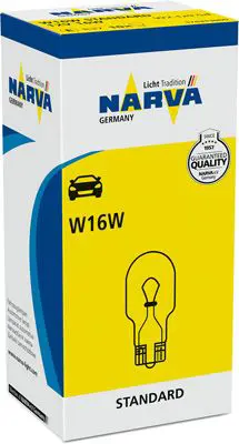 Handler.Part Light Bulb All-Glass.12V W16w Narva   /1 NARVA 176313000 1